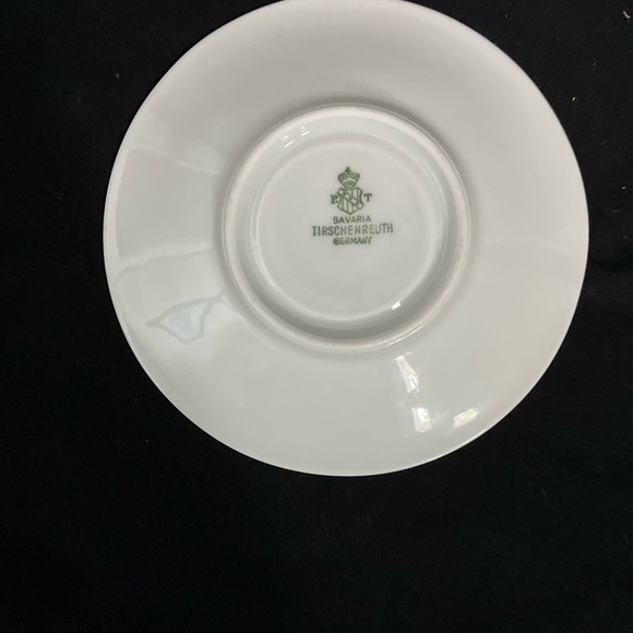 Vintage Replacement Saucer - Bavaria Tirschenreuth Germany - approx. 4 1/2” - Picture 3 of 8